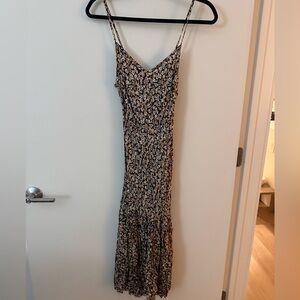 Nation ltd first floral silk dress new with tags